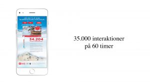 Screenshot af Coca Cola Arctic Home app på iPhone