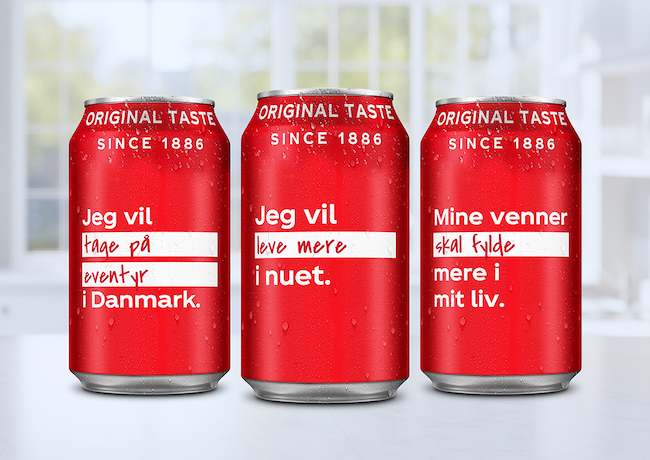 coca-cola danmark open to better kampagne